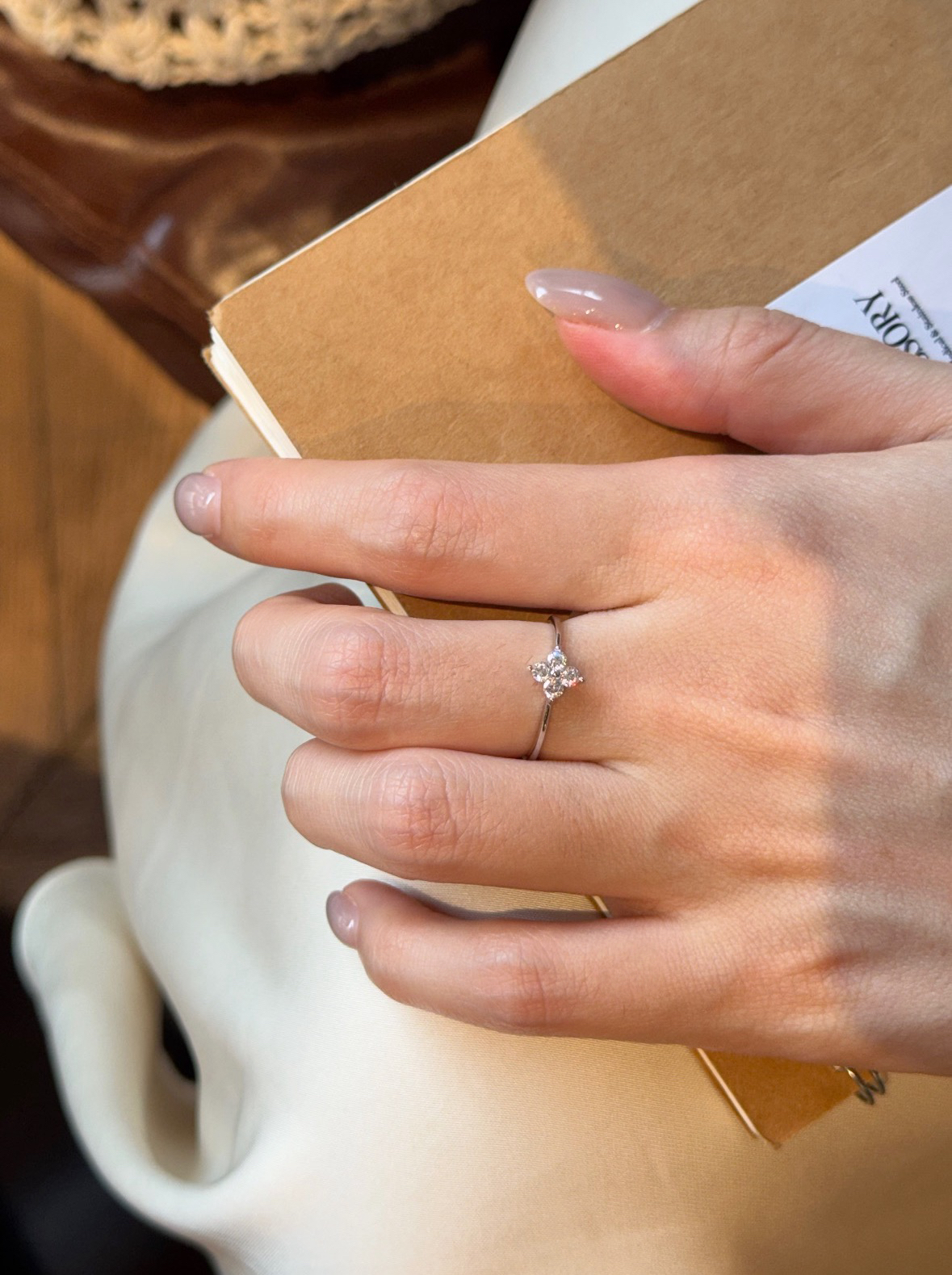 S925 Lucky Clover Ring 幸運四葉草戒指2