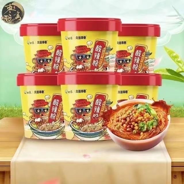 白象走街串巷酸辣粉