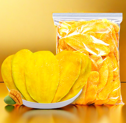 越南芒果亁大片厚切果脯原果香浓郁干软适中甜而不酸整箱10KG可分装小袋 质保12月