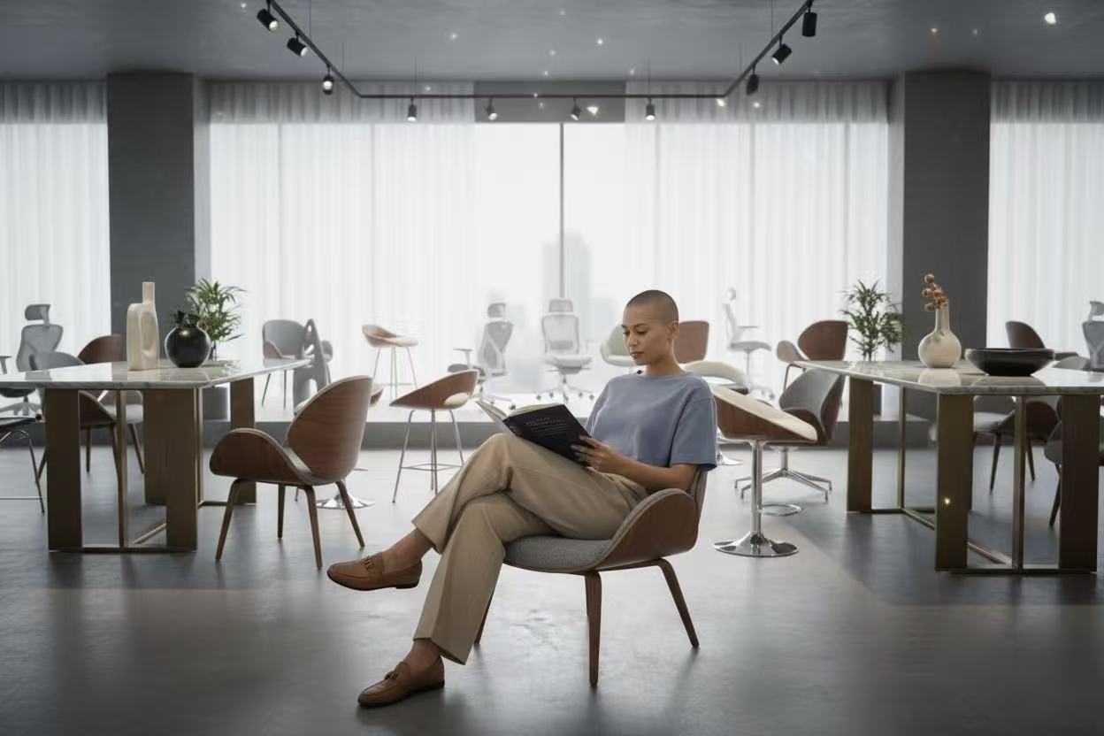 S&Uuml;CY 序席人體工學網椅，兼具空間美學與護脊機能的高質感辦公家具