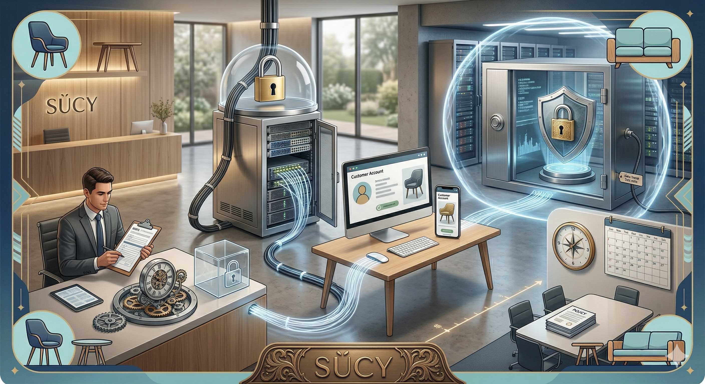 S&Uuml;CY 序席家具隱私權保護與會員計畫代表圖像