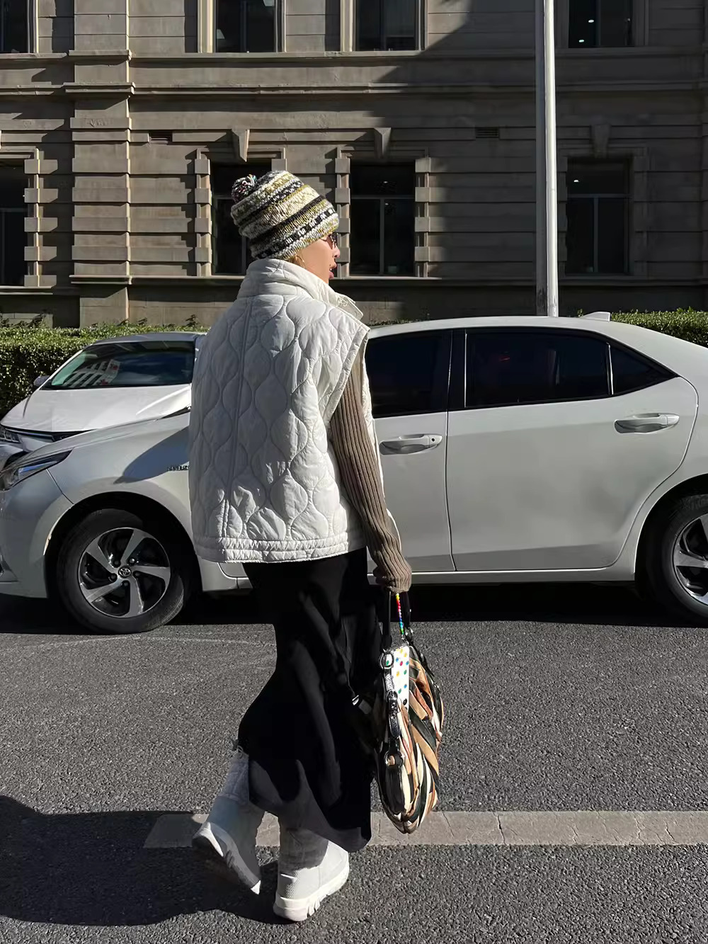 針織半身裙魚尾裙垂墜感高腰A字裙17