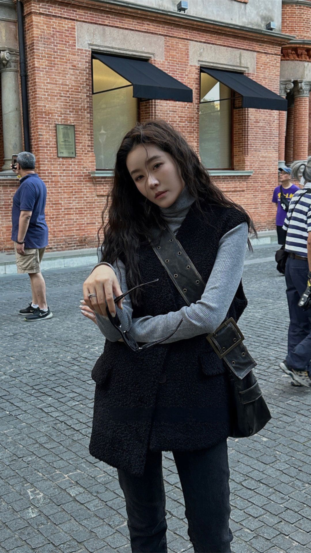 冬季新款V領毛馬甲 冬季新款V領毛馬甲