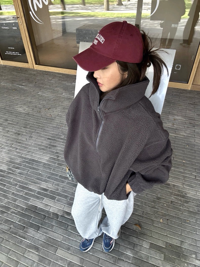 保暖立領加厚搖粒絨衛衣拉鍊 保暖立領加厚搖粒絨衛衣拉鍊