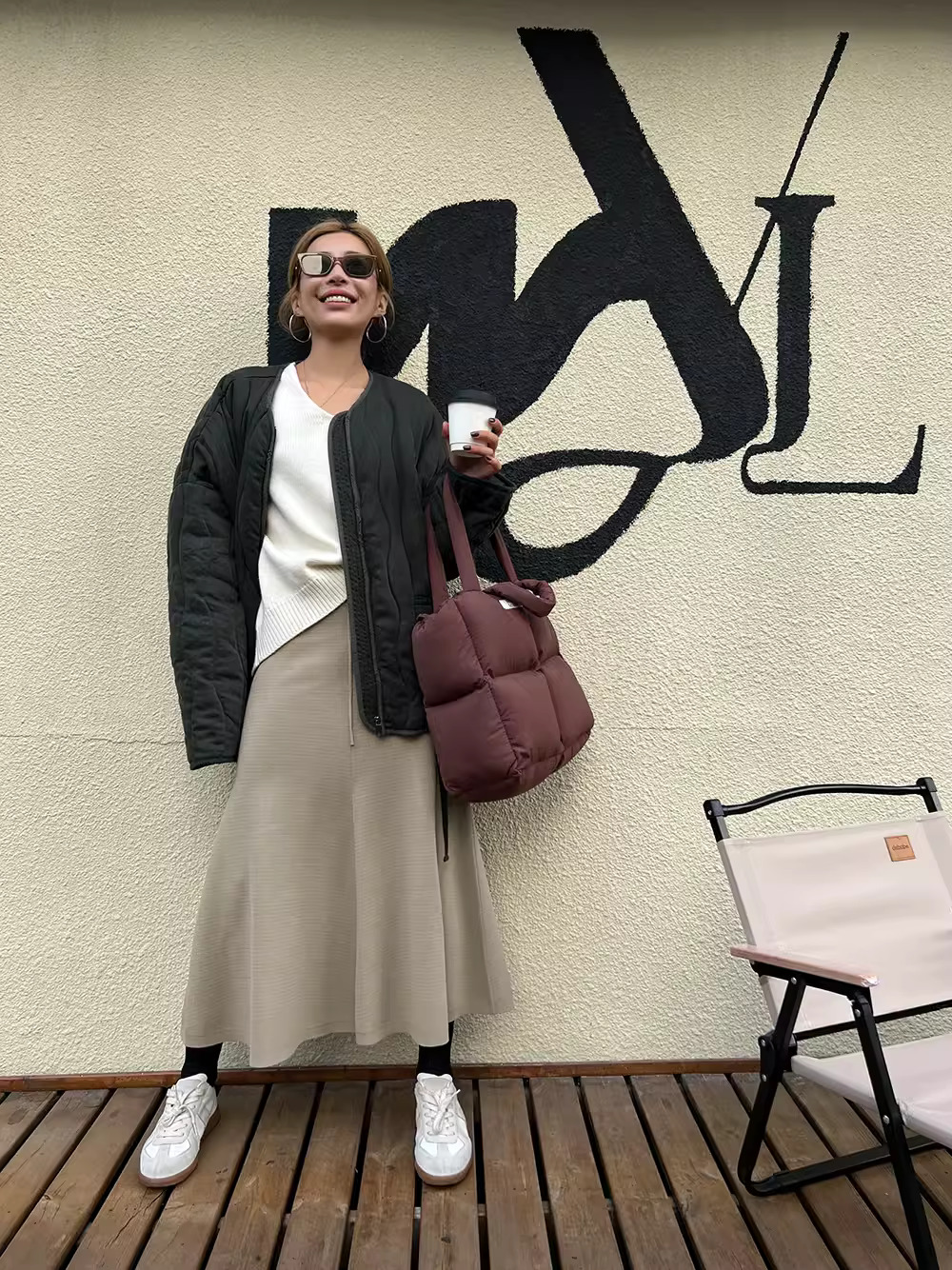 針織半身裙魚尾裙垂墜感高腰A字裙 針織半身裙魚尾裙垂墜感高腰A字裙