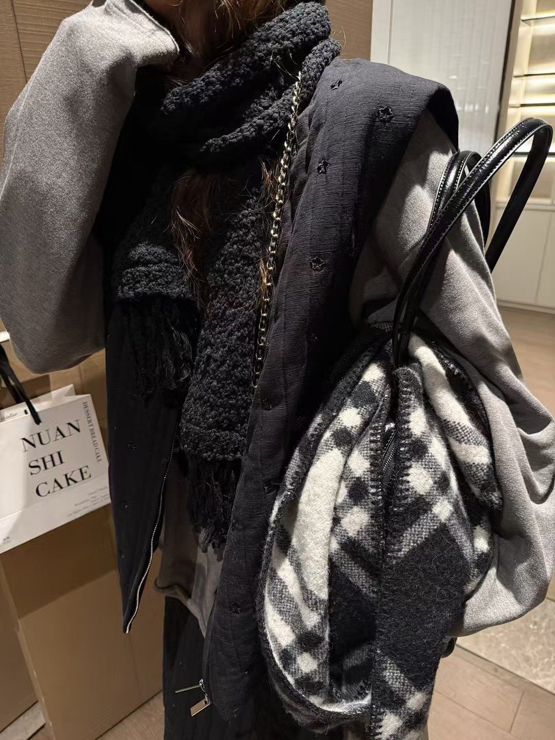 棉絎棉繡花馬甲半身裙套裝