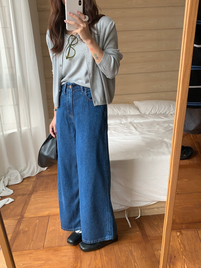 100%萊賽爾天絲九分牛仔褲