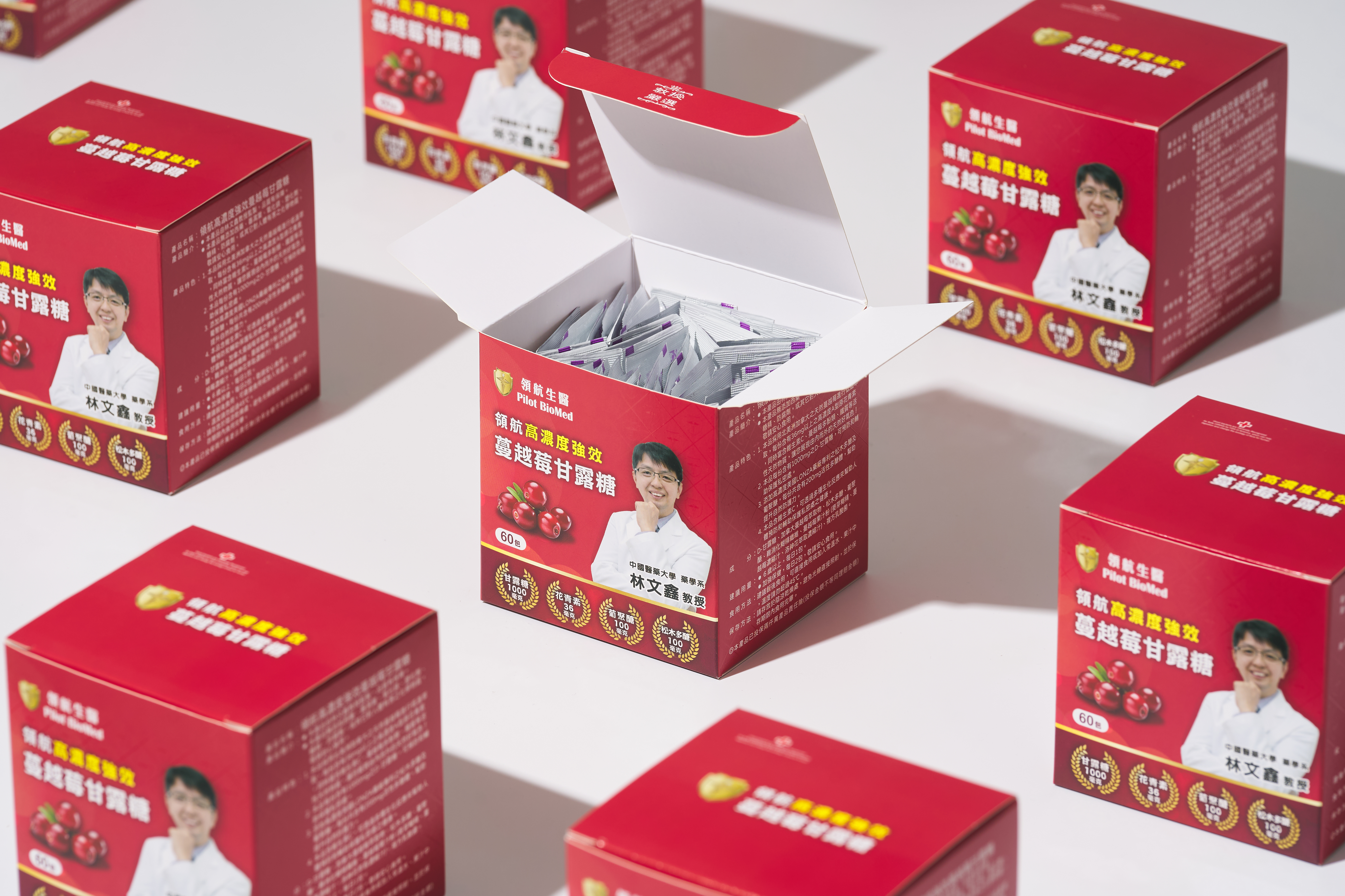 高濃度強效蔓越莓甘露糖2、4盒(60包/盒)任一組合免運3