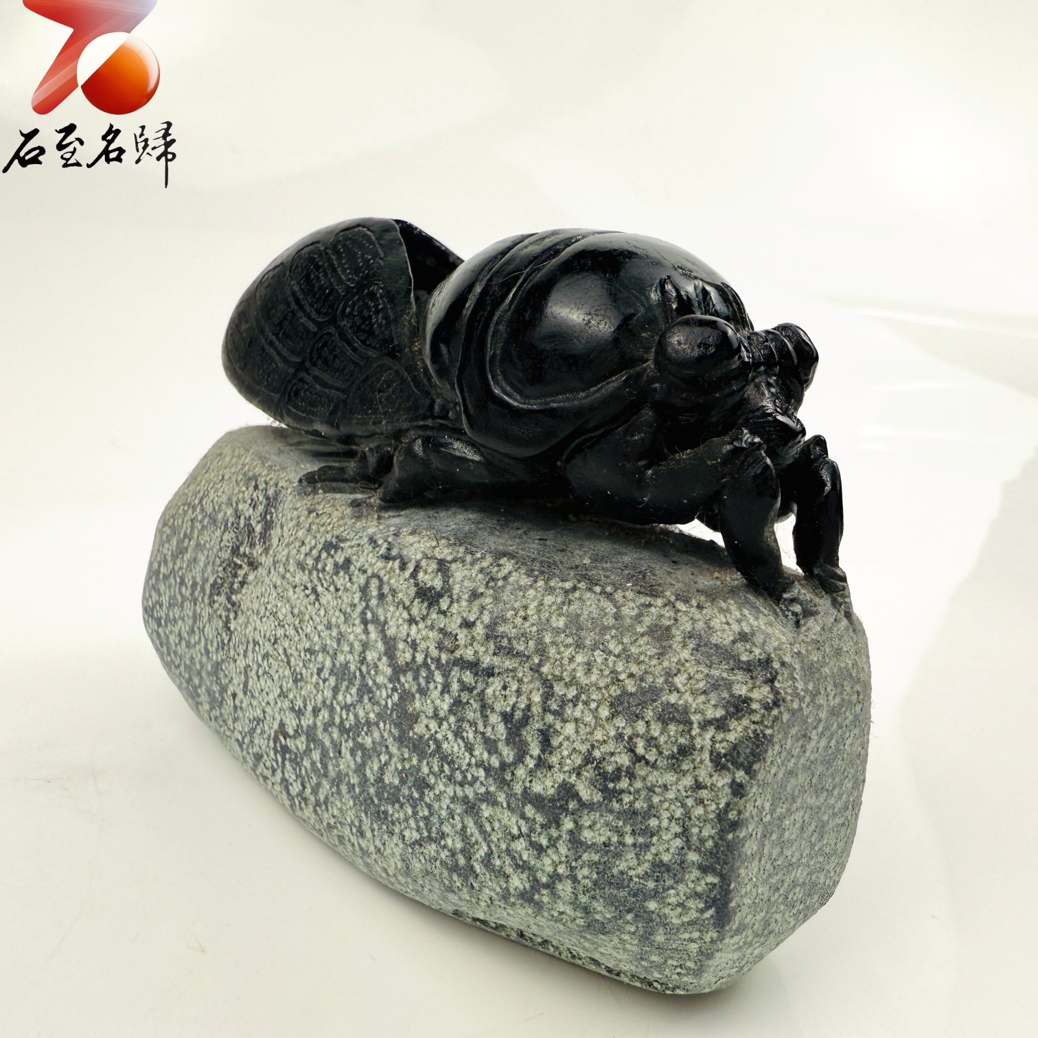 丹東石純手工雕(早期作品,未落款)【一鳴驚人】靜待一夏 只為驚鳴3