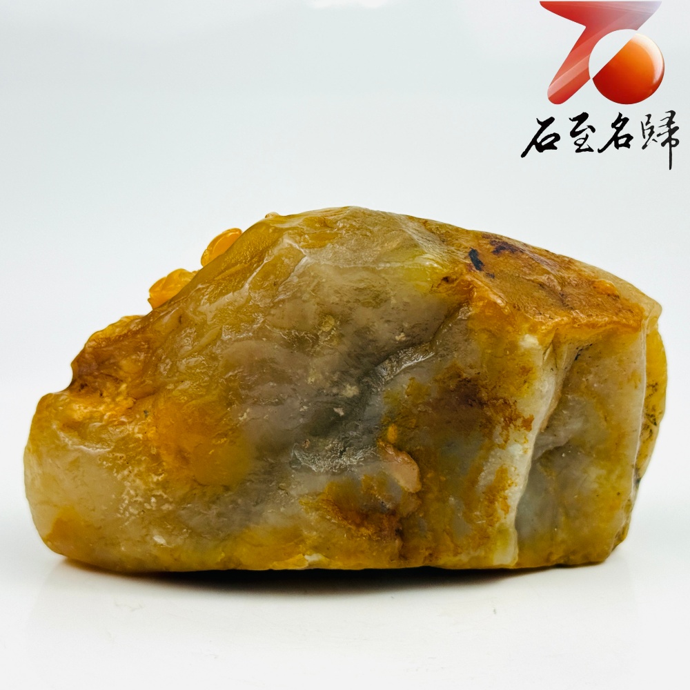 老撾石手工精雕 張國民老師作品【金甲橫財】4