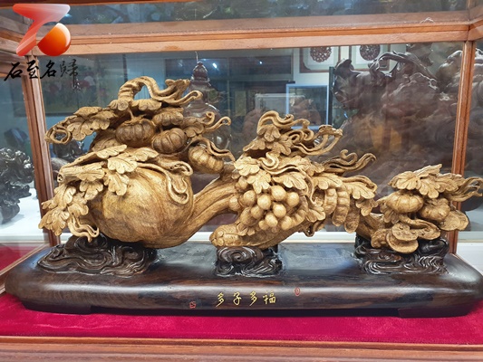 沉香收藏| 木雕藝術品- 石至名歸