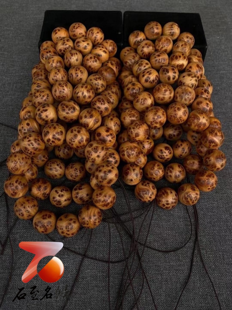 太行崖柏瘤疤老料手珠20mm×12顆