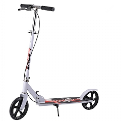 成人滑板車成年手煞車代步車大輪兩輪二輪200A(影片必看)5
