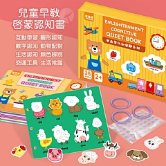 啟蒙幼教安靜書早教粘貼益智手工安靜書黃盒 綠盒(影片必看)3