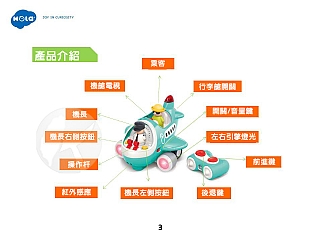 匯樂 搖控感應飛機HA9995004