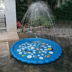 戶外加厚加大款噴水墊游戲墊噴水池 (影片必看)3