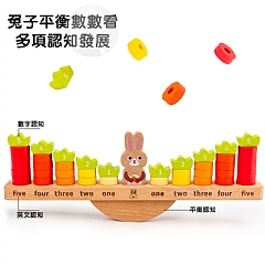 兔子認知數學平衡數數看加減法運算遊戲2