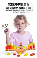 兔子認知數學平衡數數看加減法運算遊戲4