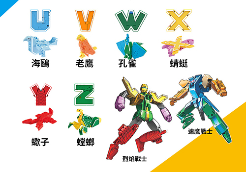 金剛戰隊 26字母恐龍合體 大全套2926(影片必看)4