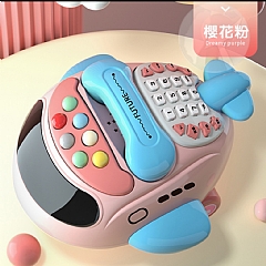 多功能雙語電話故事機飛機83355投影寶寶手機益智力寶寶玩具(影片必看)2