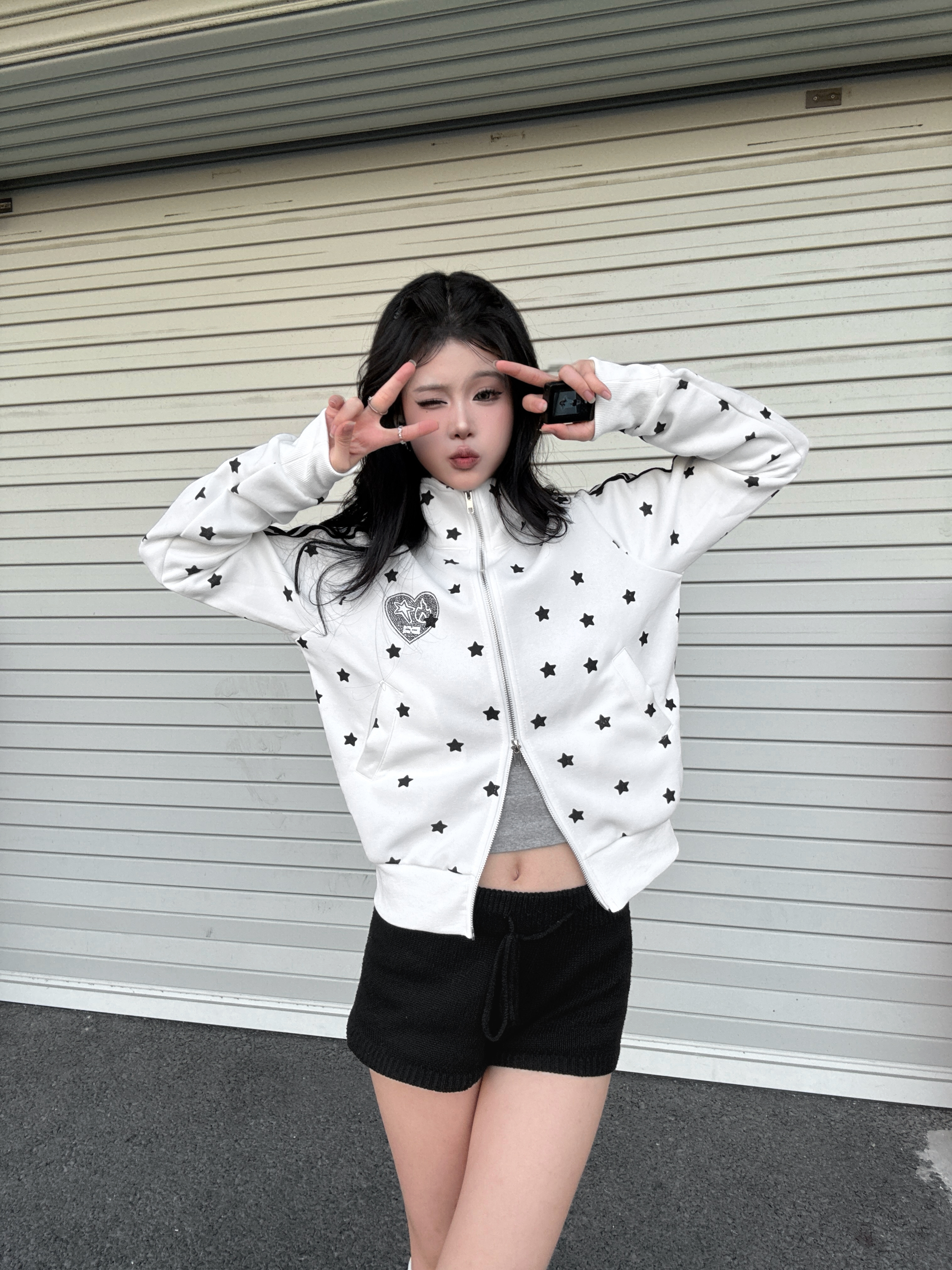 韓系ins星星俏皮日常短外套⭑4