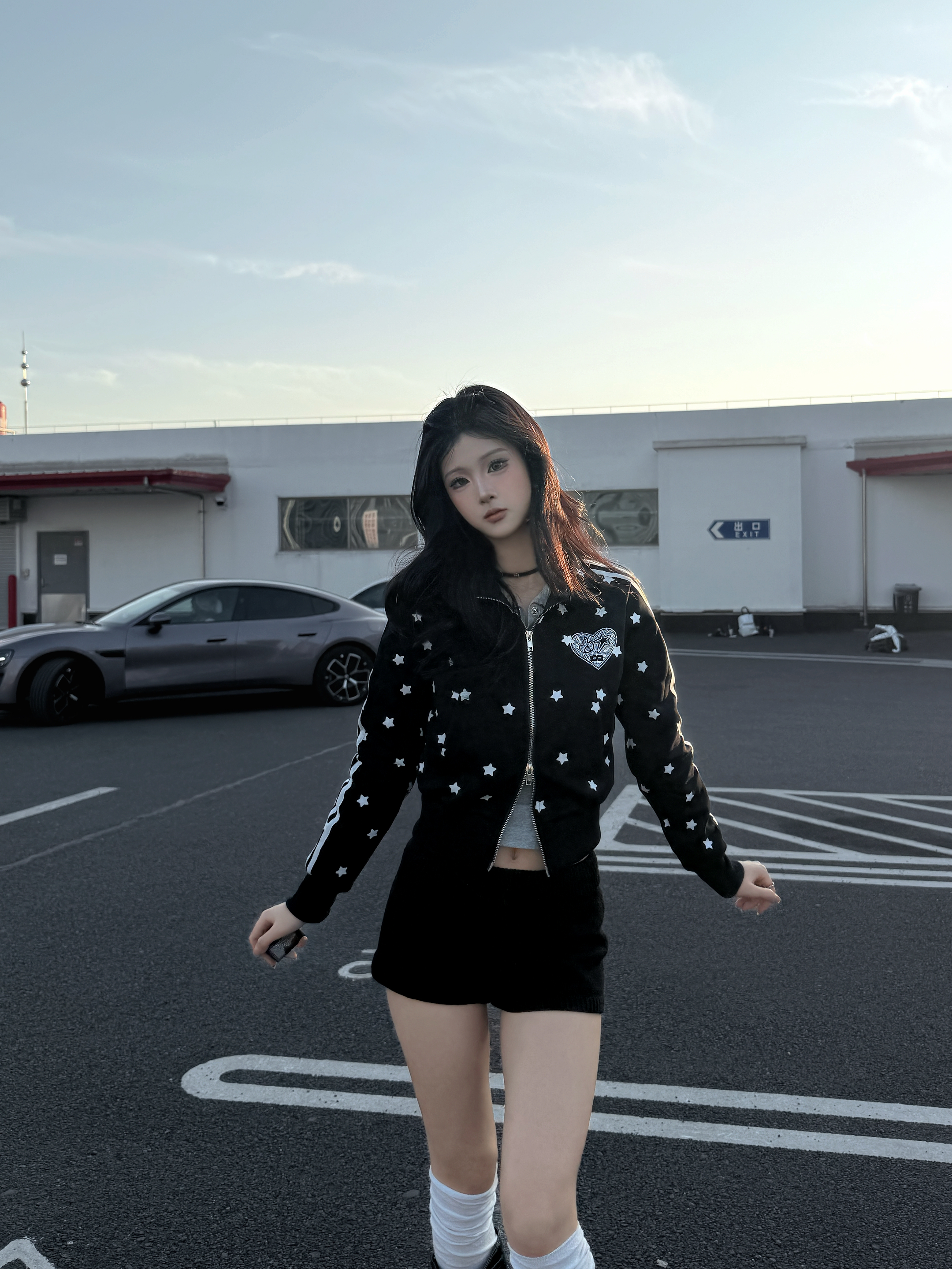 韓系ins星星俏皮日常短外套⭑8