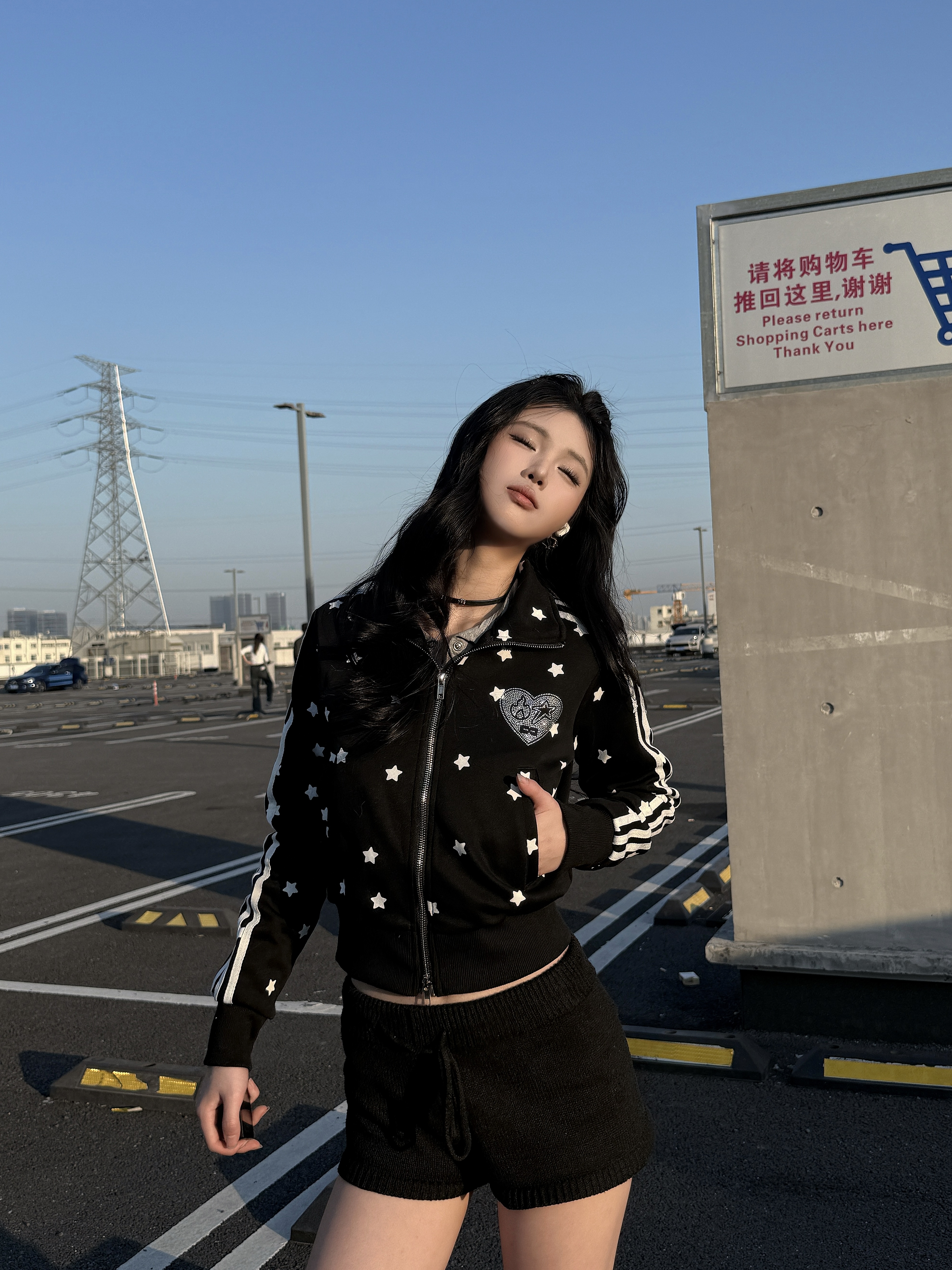 韓系ins星星俏皮日常短外套⭑6