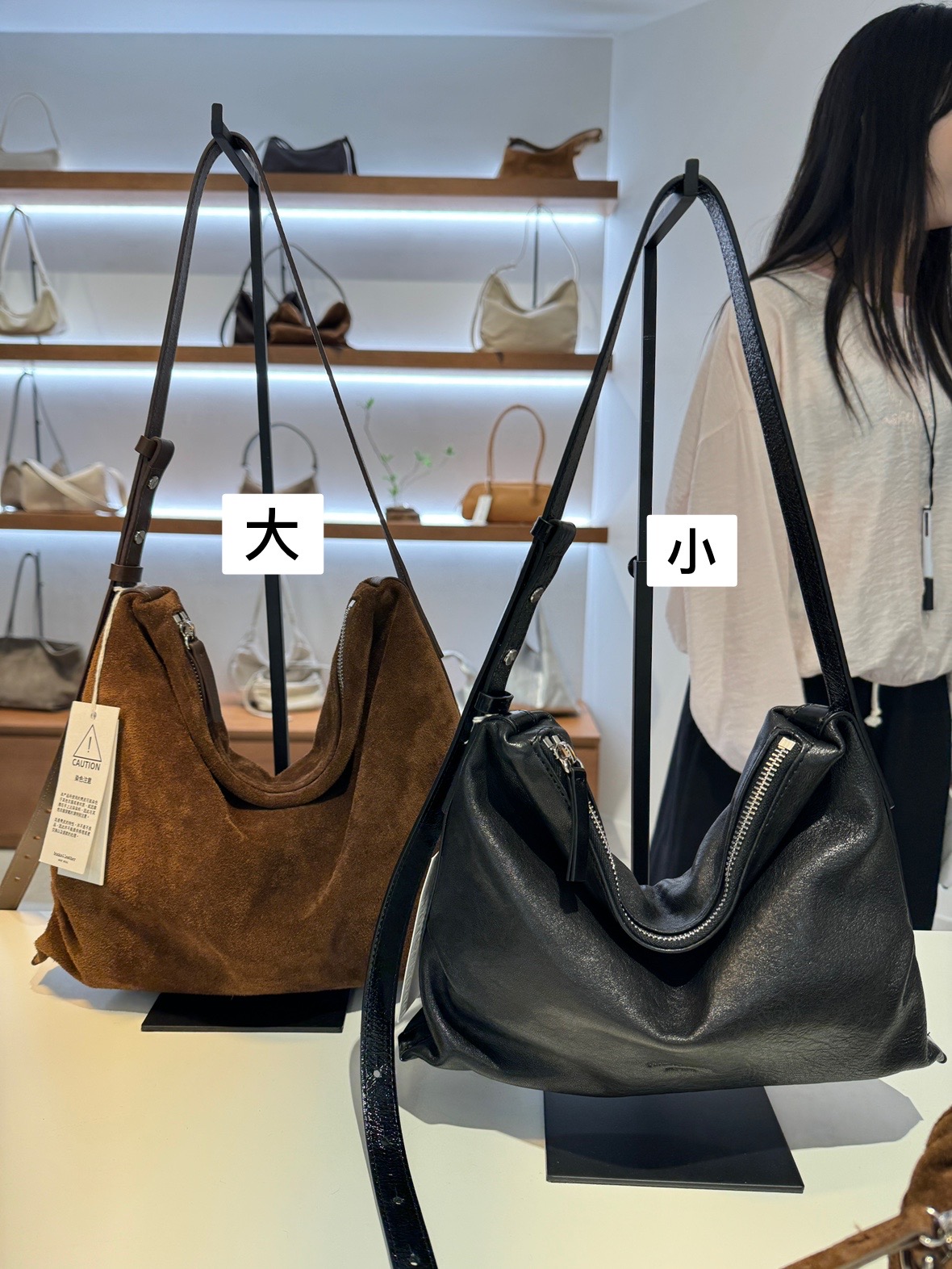 B2  BEST!Bucks&Leather 每次開團都熱賣的皺皺包 大款4