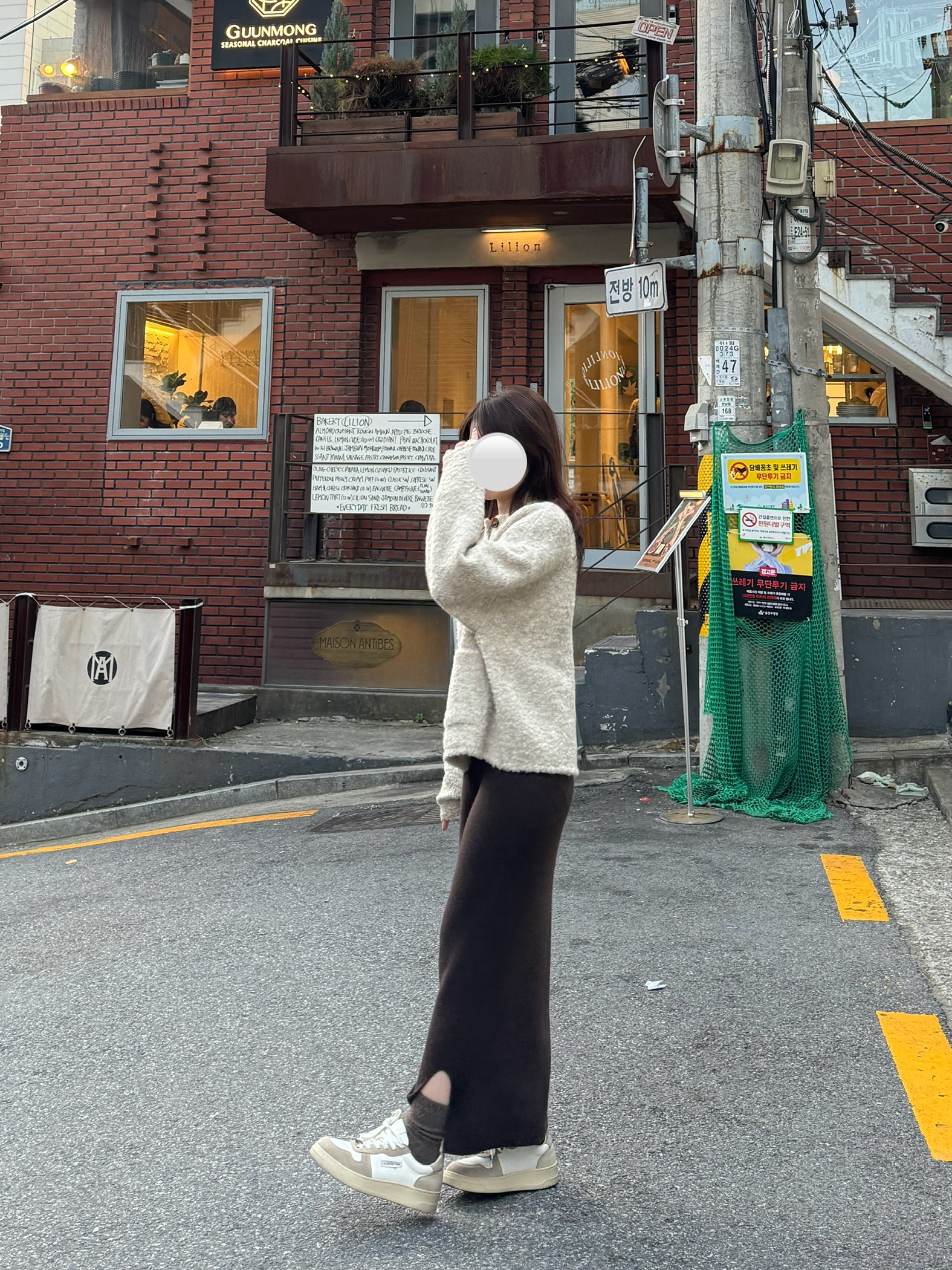 現貨 BEST!回歸) 自留!側邊小開岔直筒長裙 2色17