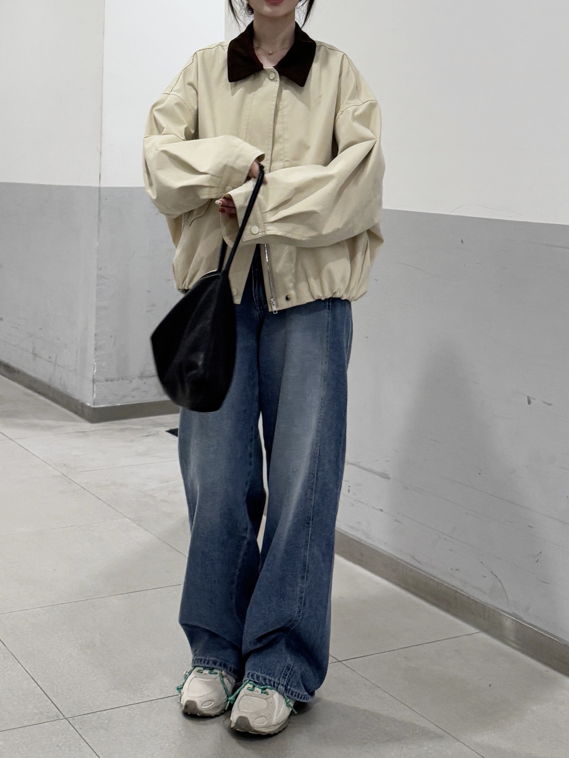 現貨 AU16 BEST!大推!車線顯瘦刷色牛仔褲 SML12