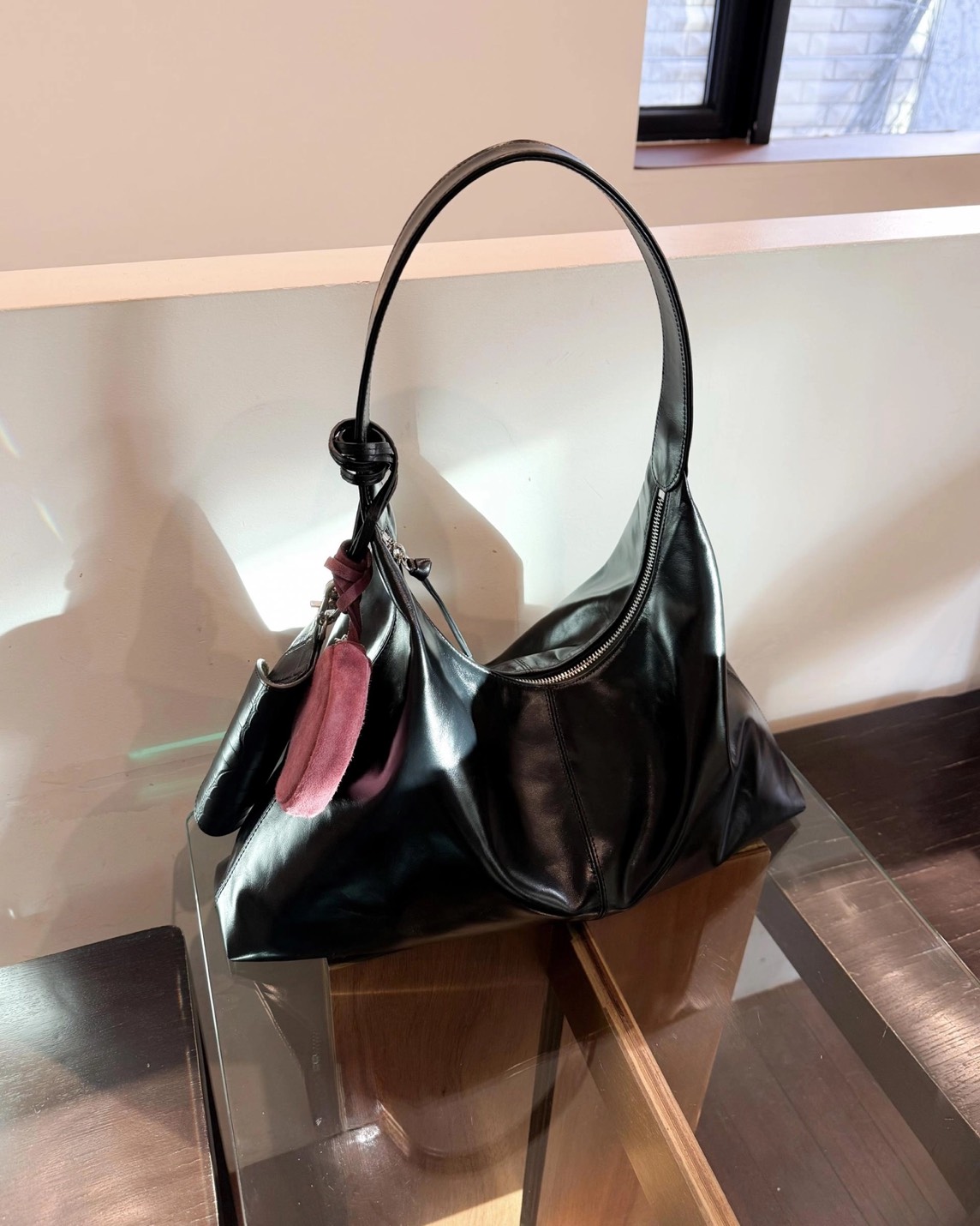 B40 Bucks&Leather 26年新款!大款 牛皮光滑亮面法式莫奈包4