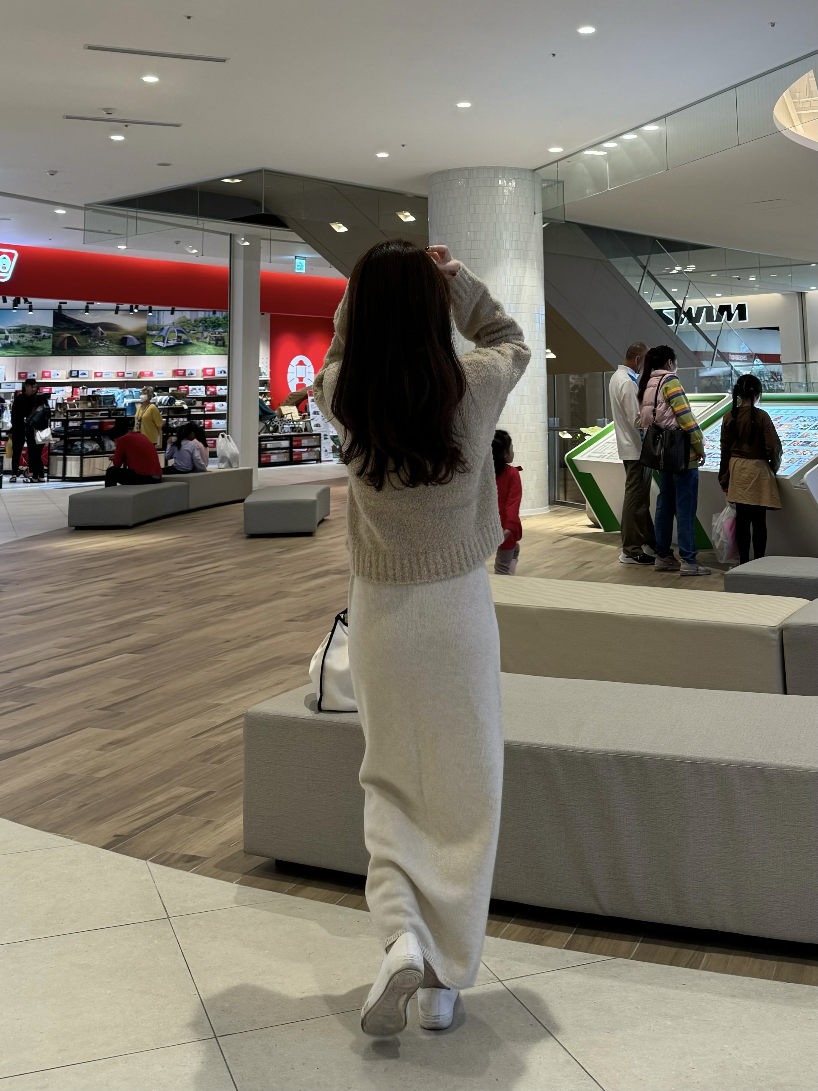 BEST!回歸) HH02自留!無接縫舒服羊毛長裙 3色12