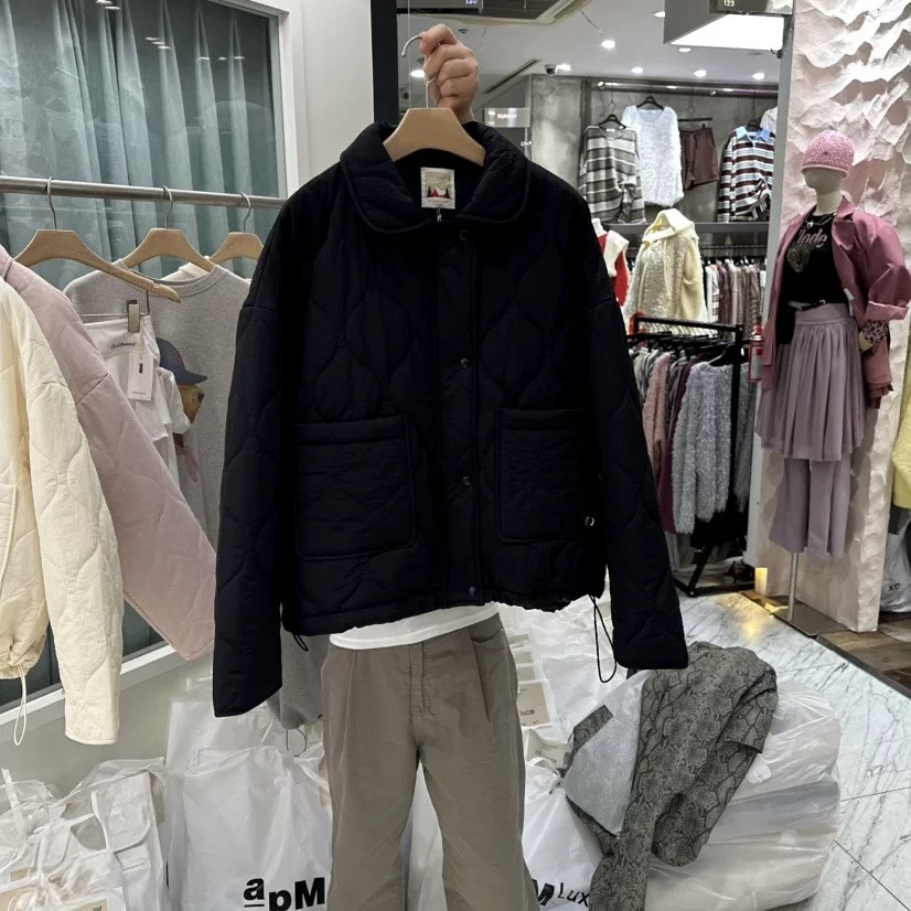 BEST!AW08 推!軟萌小翻領鋪棉外套 3色13