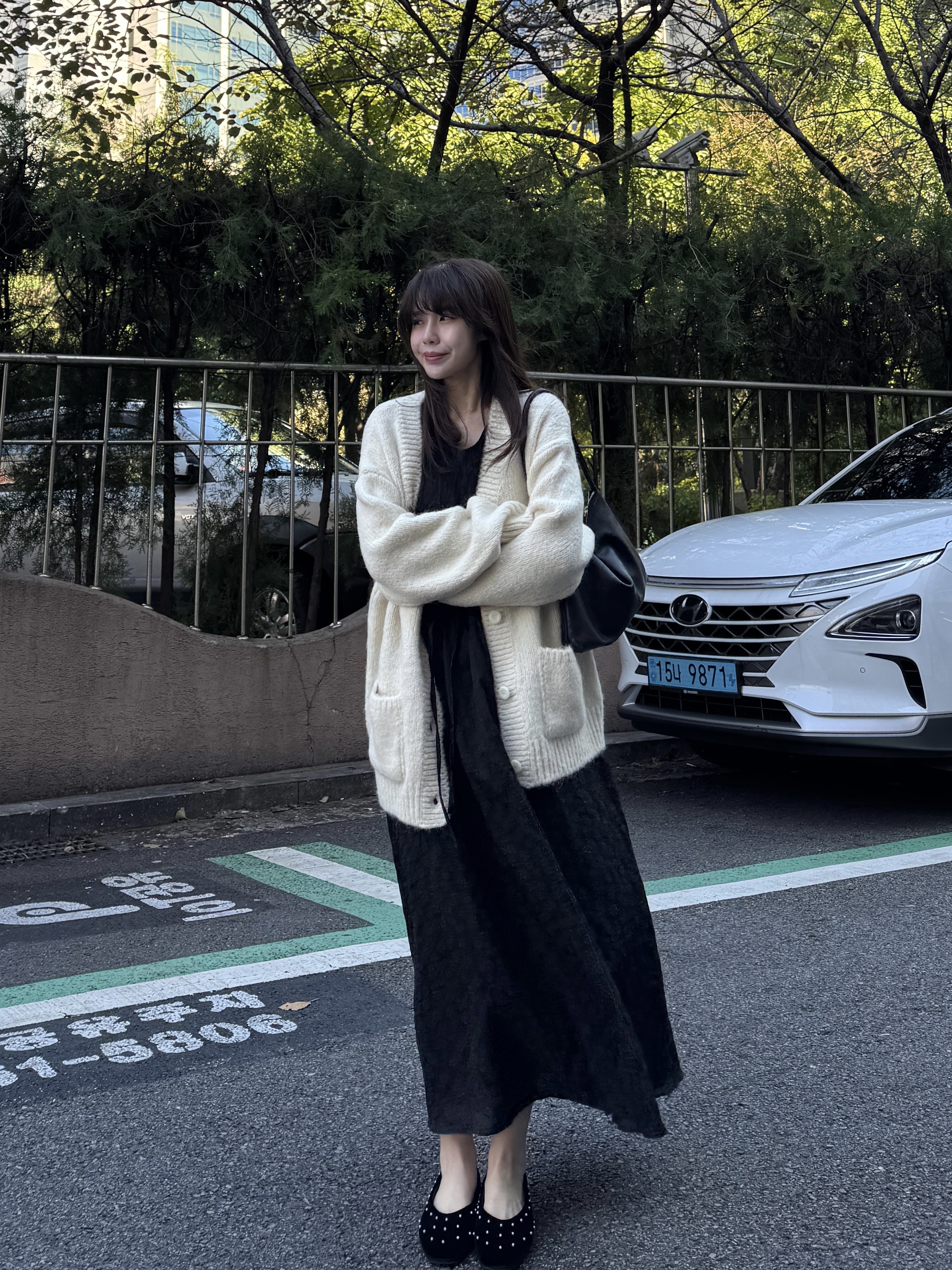 現貨 AW09 許願款 雕花滿版氣質背心長洋 2色5