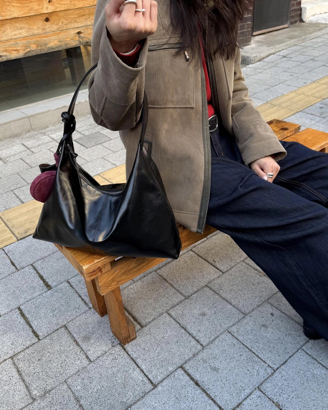 B40 Bucks&Leather 26年新款!大款 牛皮光滑亮面法式莫奈包6