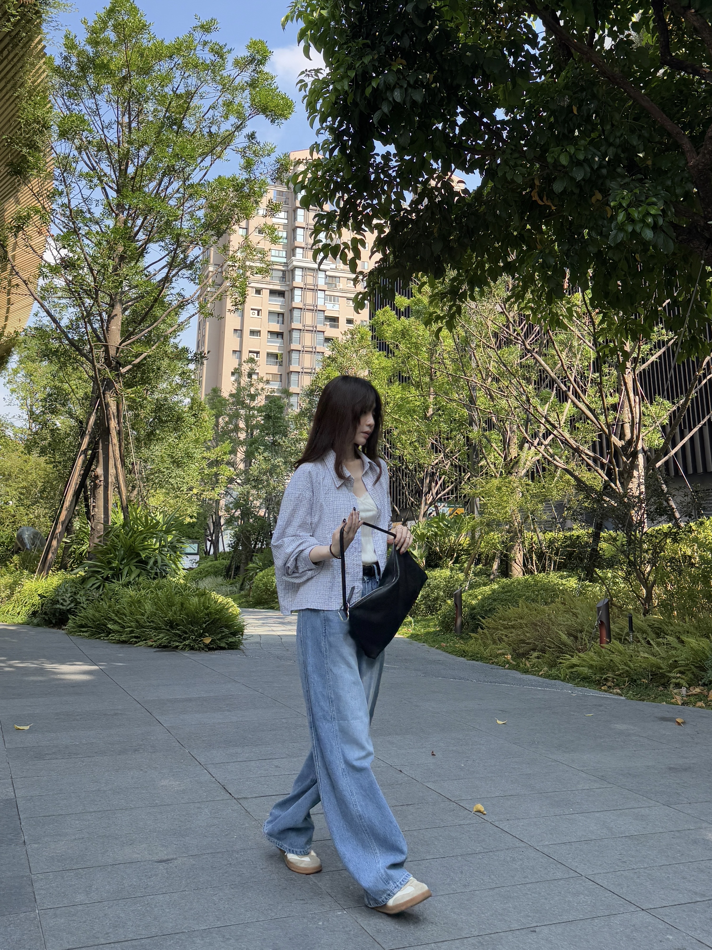 現貨 AU16 BEST!大推!車線顯瘦刷色牛仔褲 SML7