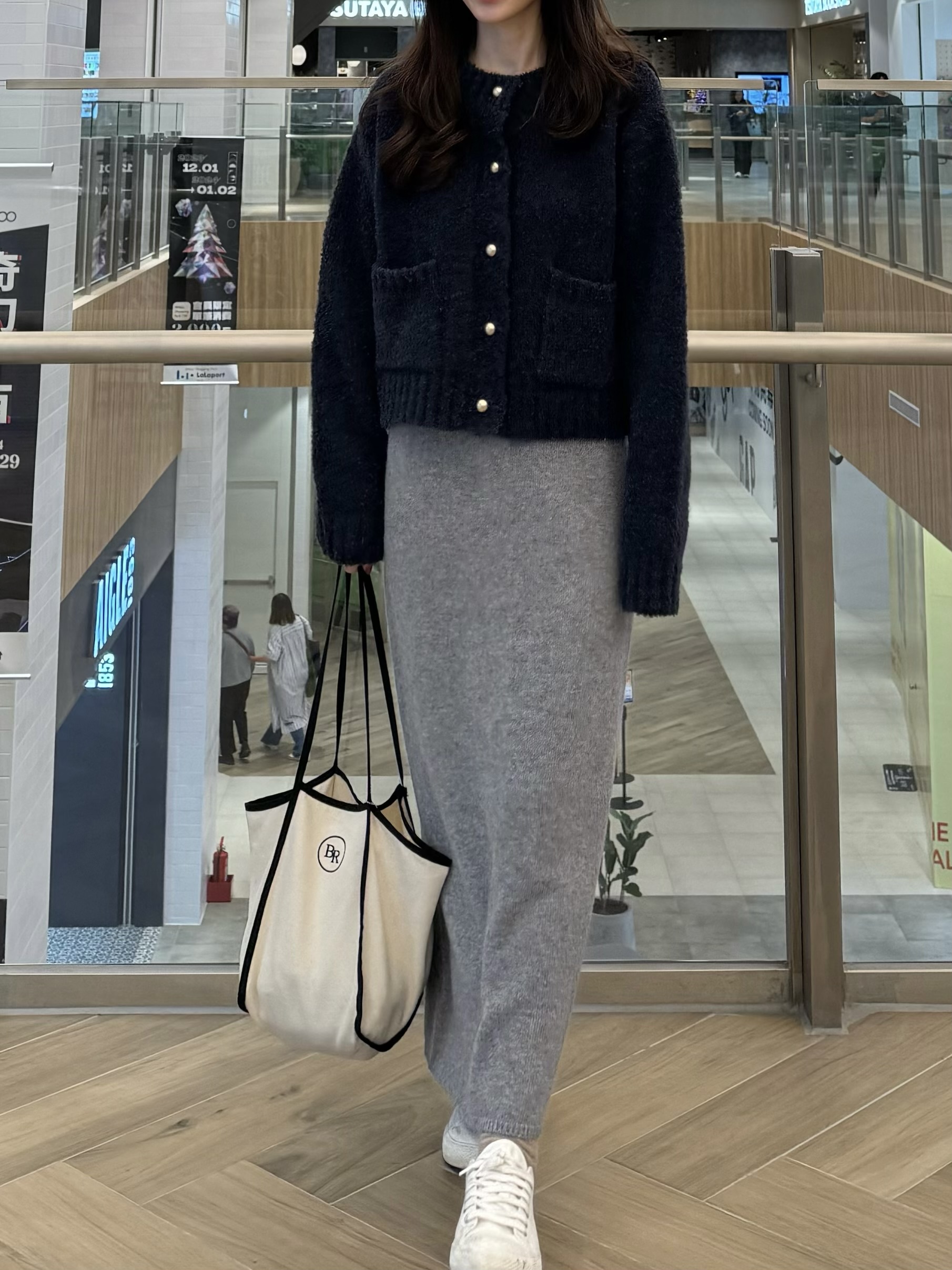 BEST!回歸) HH02自留!無接縫舒服羊毛長裙 3色9