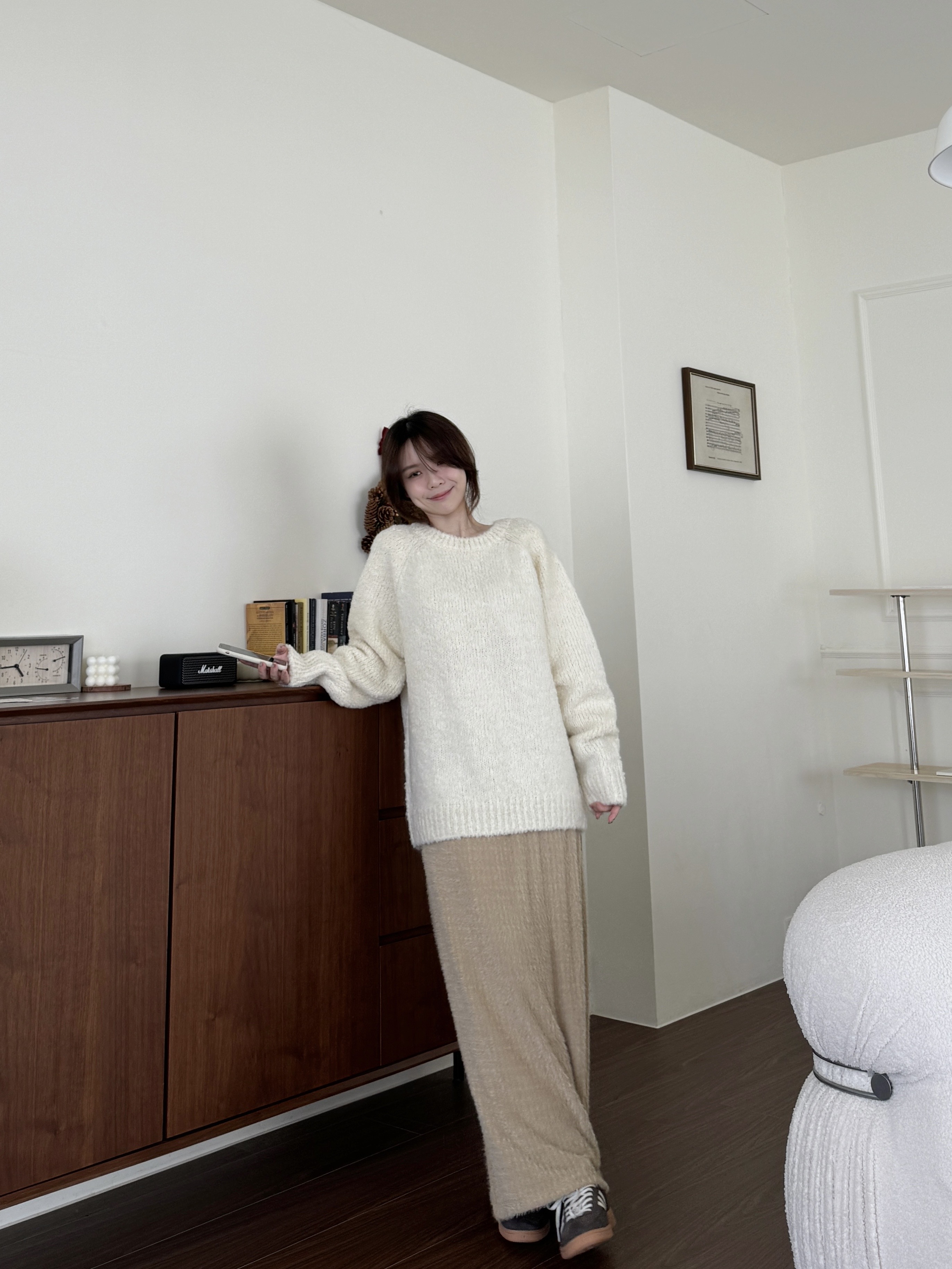 現貨 BEST!回歸) 自留!仙女羽毛感後開衩長裙 2色7