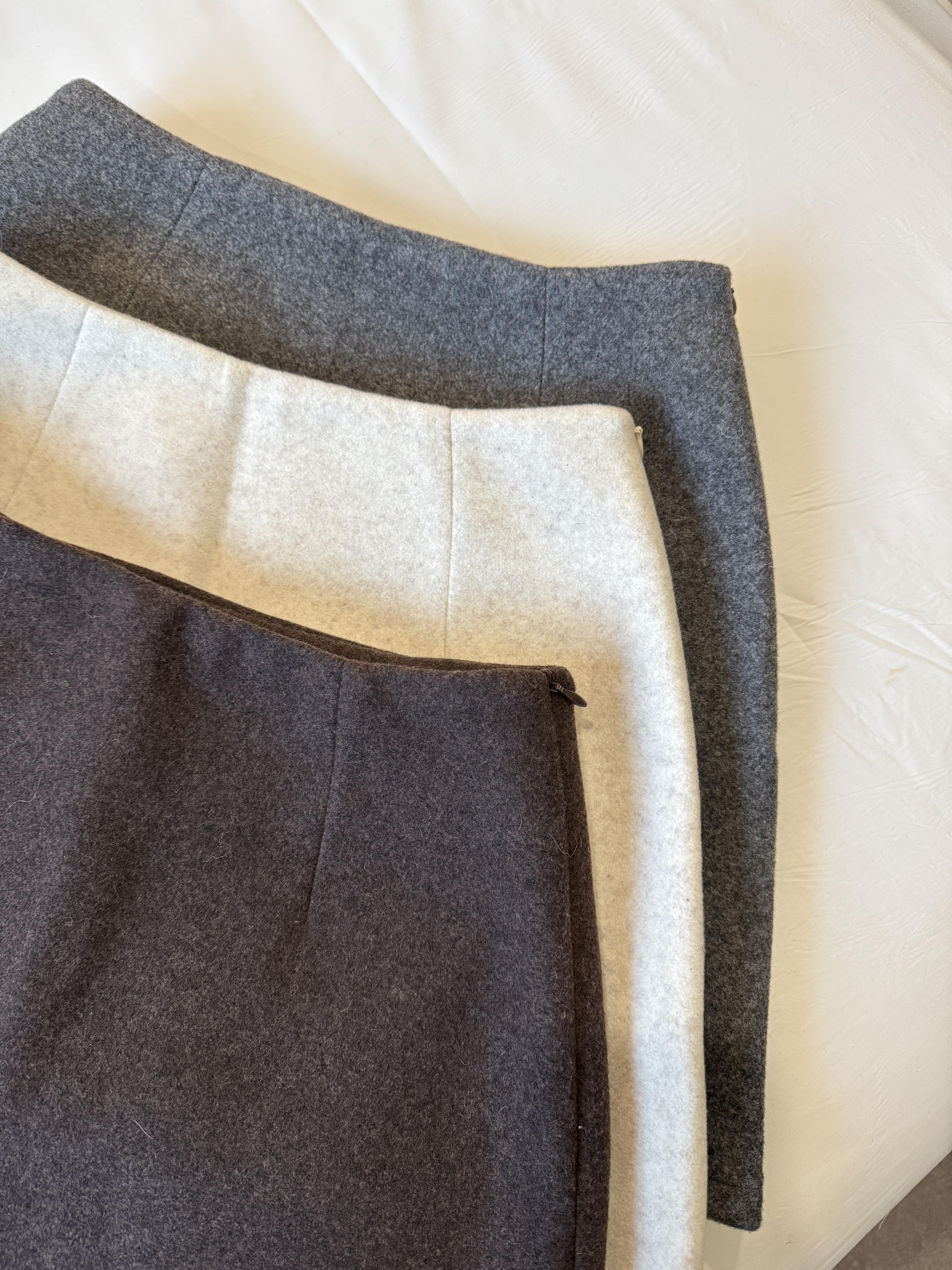 回歸) 自留!超好搭毛呢短裙 2色SM19