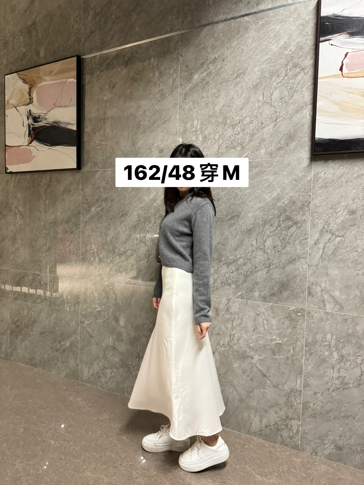 現貨 FF20 超美!!淡淡光澤長裙 SM7