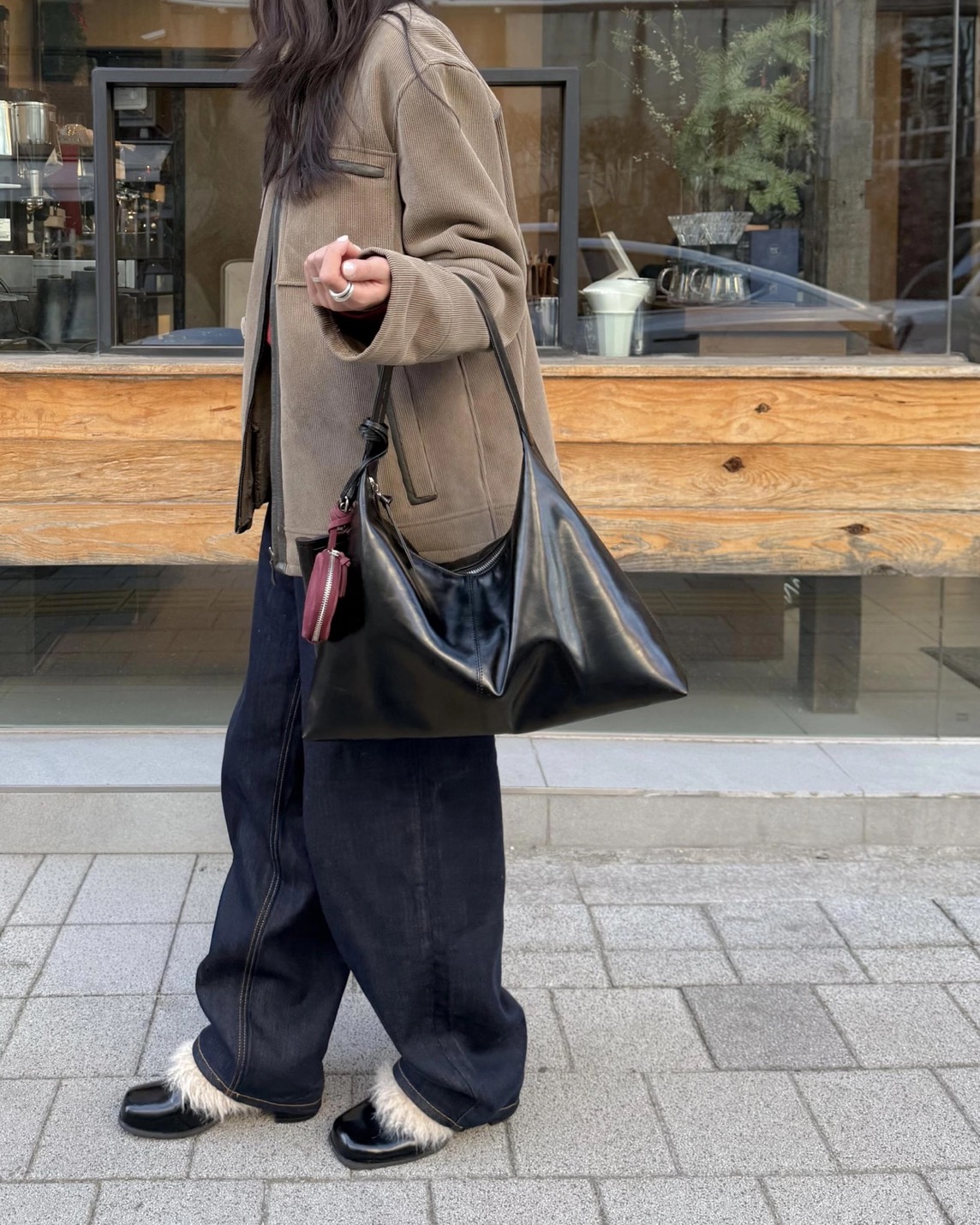 B40 Bucks&Leather 26年新款!大款 牛皮光滑亮面法式莫奈包5