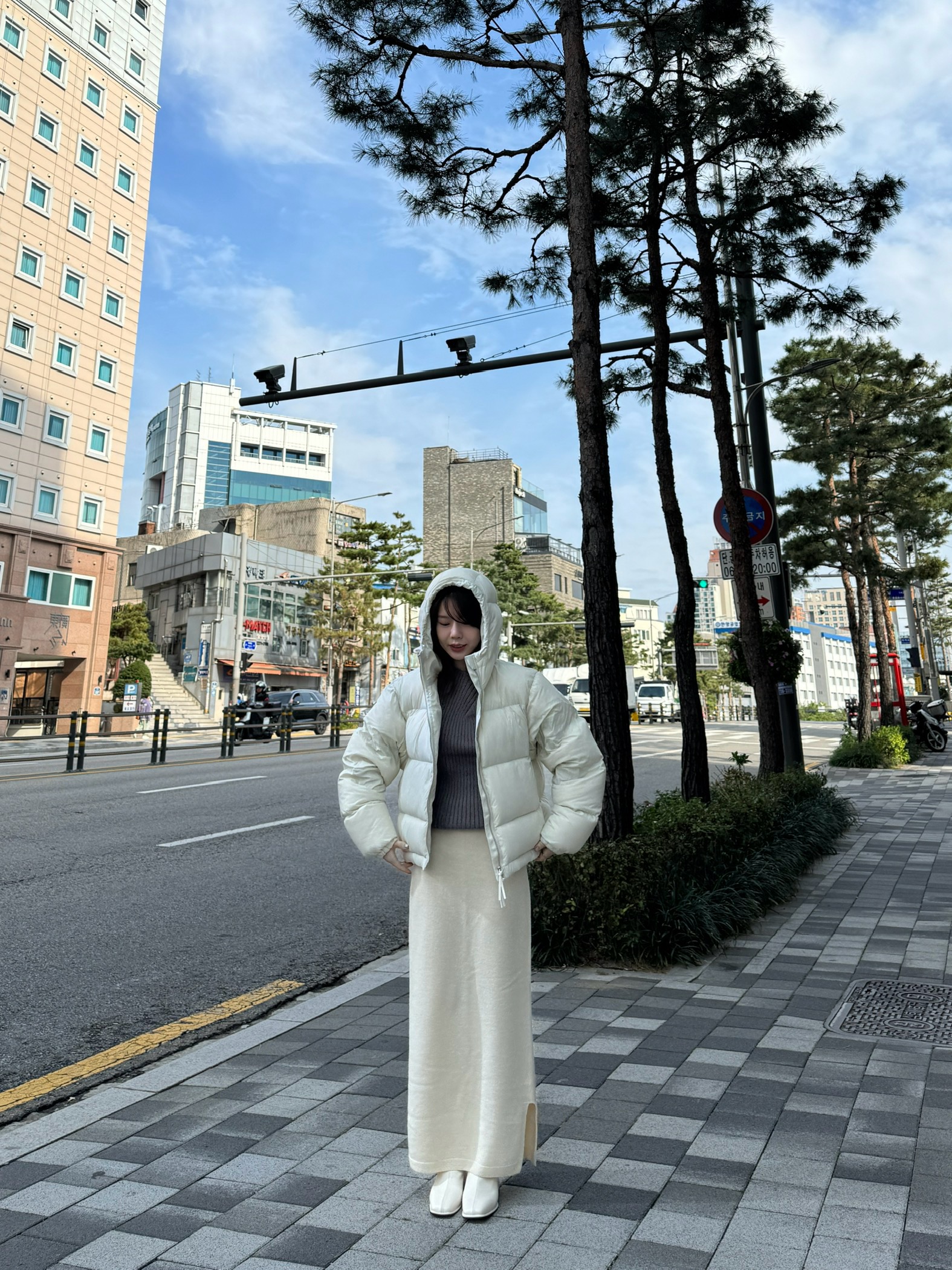 現貨 BEST!回歸) 自留!側邊小開岔直筒長裙 2色14