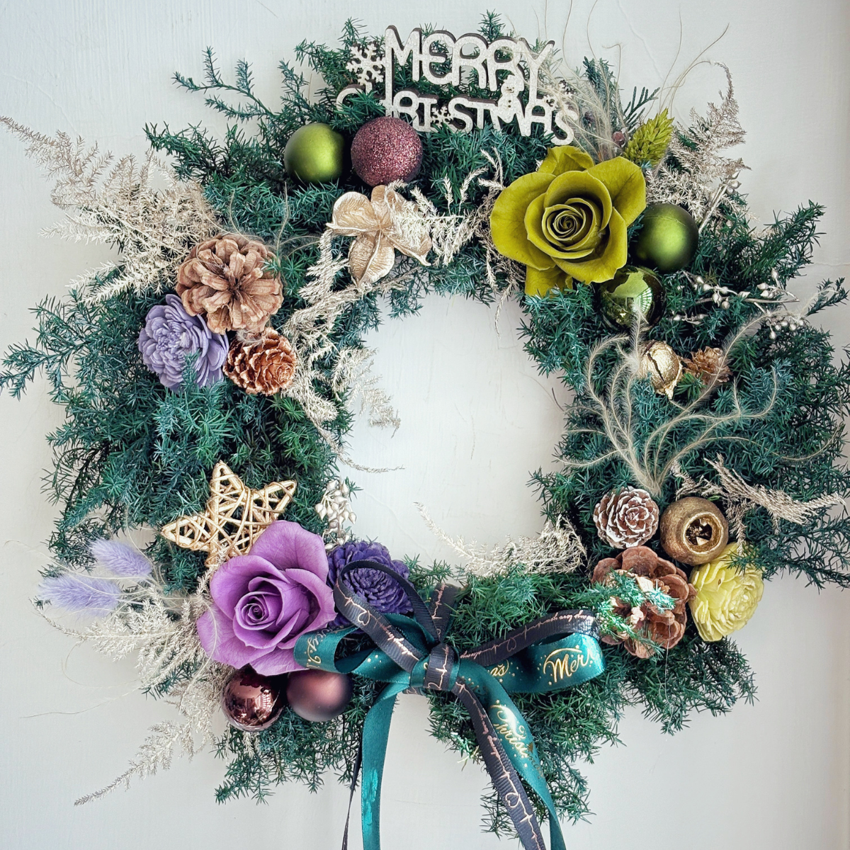 【兩人成團享優惠】永生聖誕花圈單品課