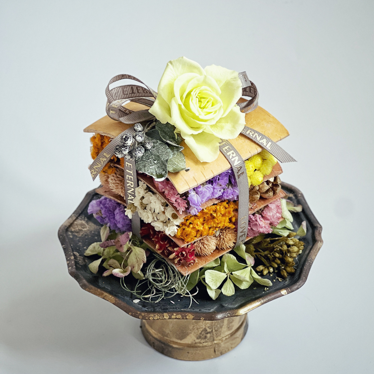 彩虹千層乾燥花禮 彩虹千層乾燥花禮