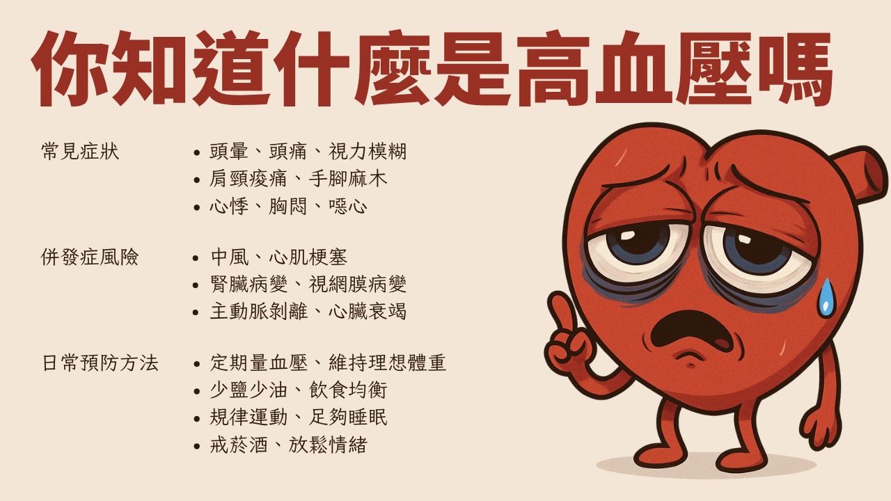 高血壓衛教圖卡