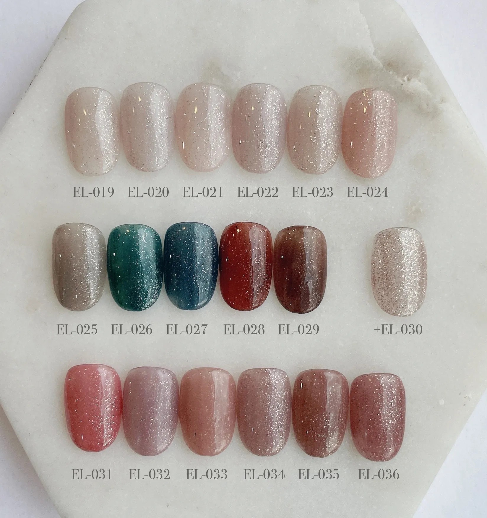 PRESTO｜罐裝色膠（EL019-EL036）2.7g