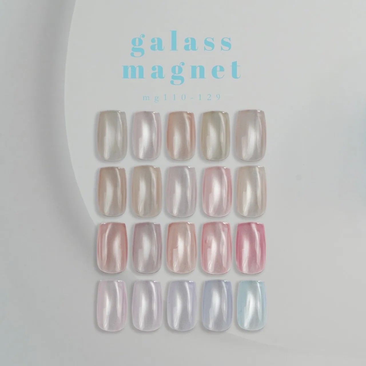 enoi｜貓眼凝膠galass magnet（mg110-mg129）3g