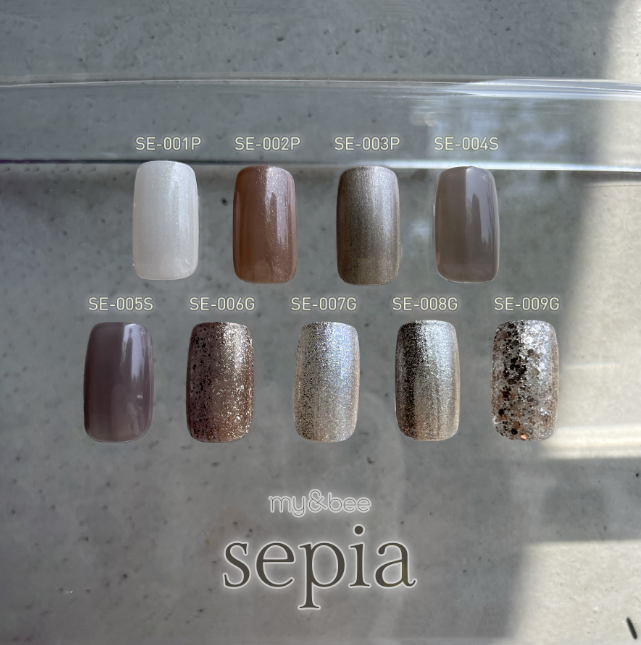 my&bee｜彩膠2.5g（SE-001P-SE-009P）