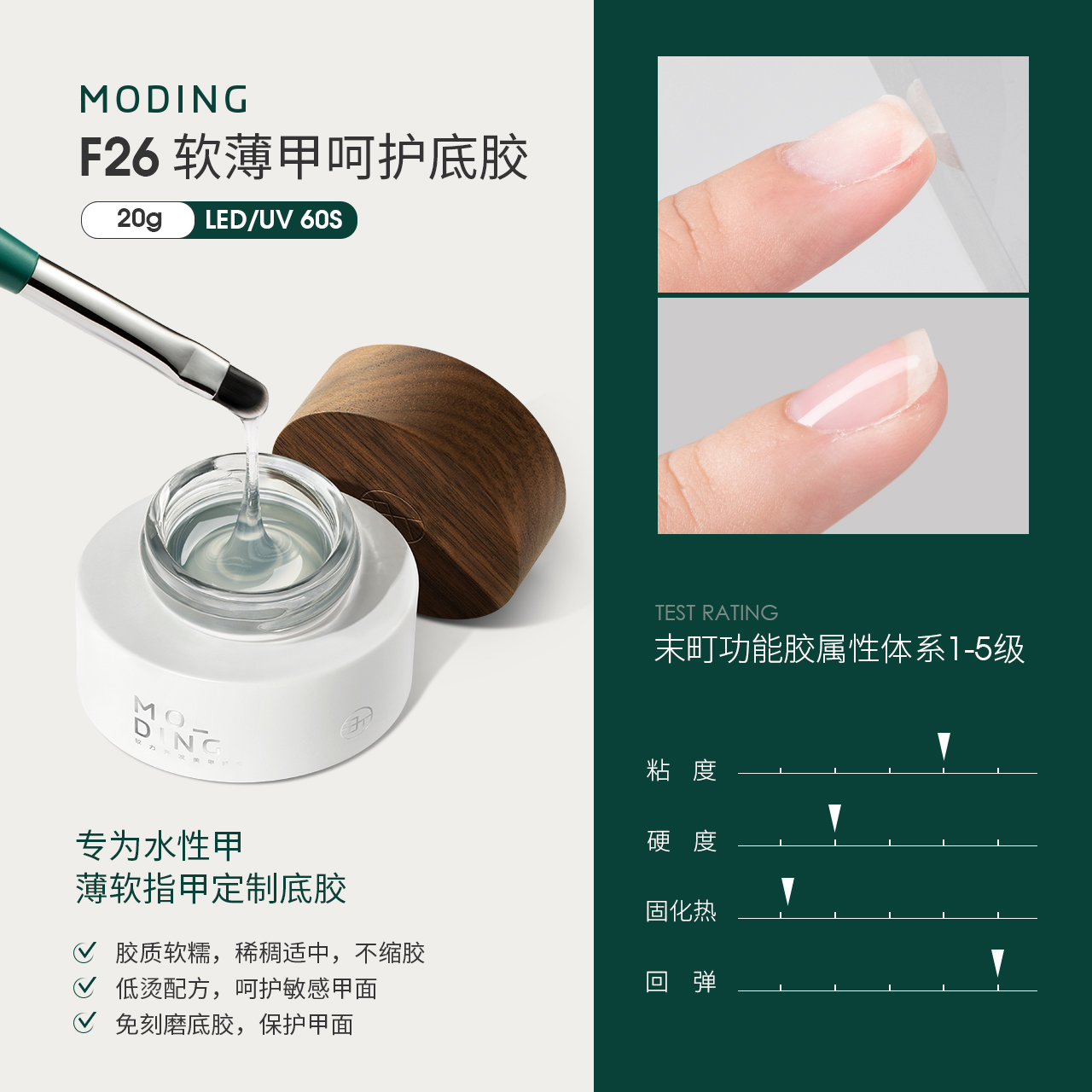 末町｜F26軟薄甲呵護底膠20g