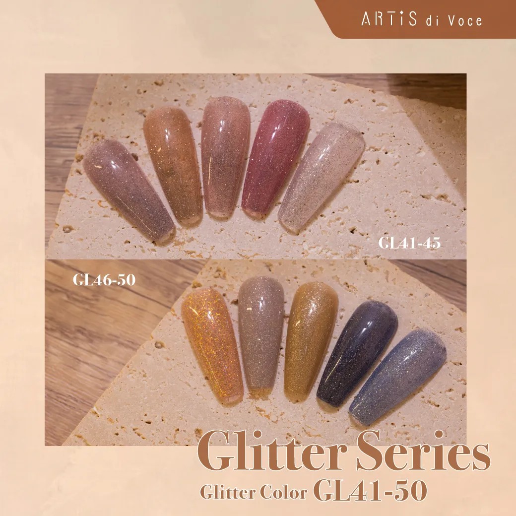 Artis｜彩色甲油膠（GL41-GL50）10g